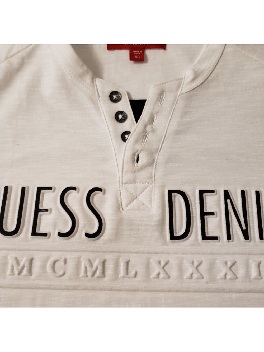 GUESS White Short sleeve - Picture 2 of 6